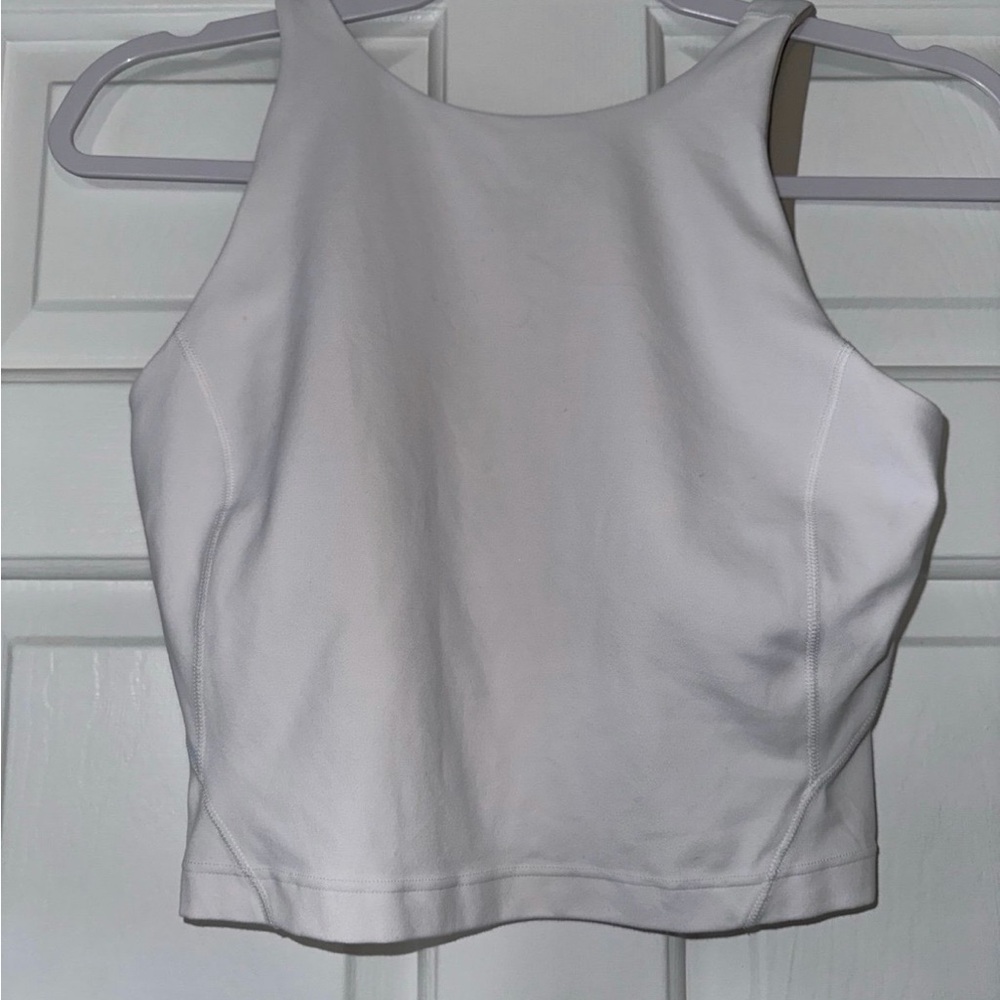 lululemon athletica White Crop Top 6